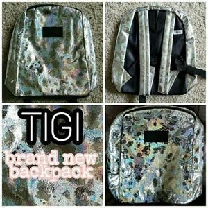 TIGI Holographic mini backpack new